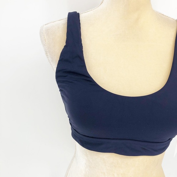 FINAL SALE: ANDIE SWIM Women's The Ventura Swim Top Medium Navy NWT - Picture 5 of 12
